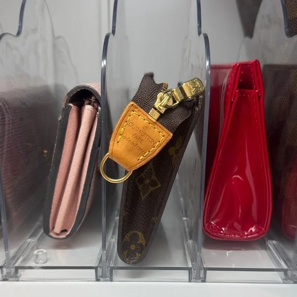 AUTHENTIC Louis Vuitton Brown Monogram mini pochette - Picture 9 of 10